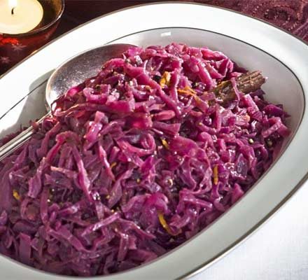 Christmas red cabbage
