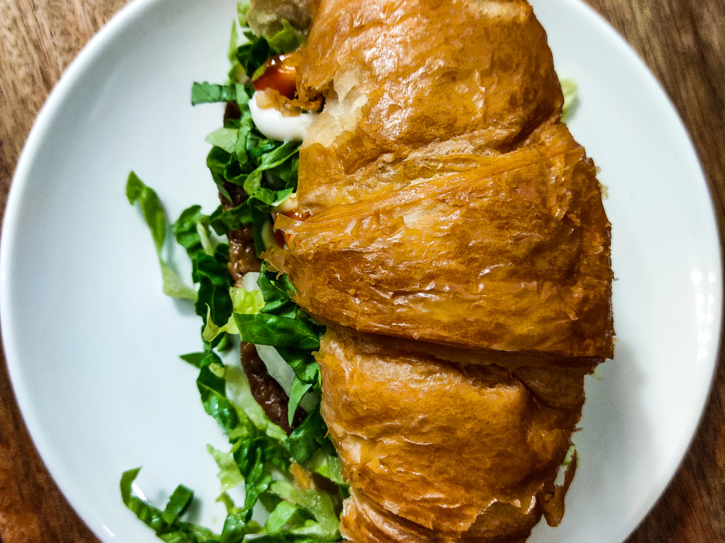Acadian-Style Crab Salad on Croissants