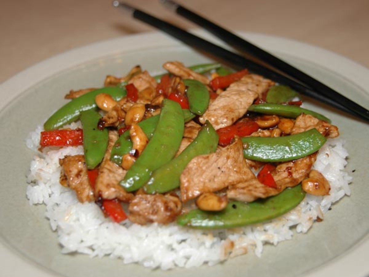 Spicy Cashew Pork