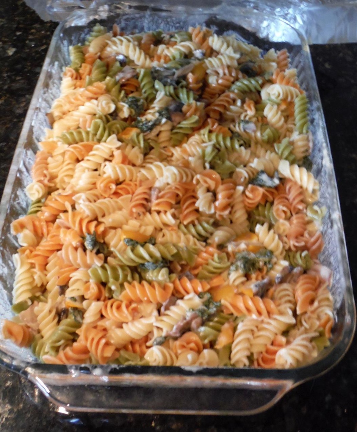 3 Cheese and Kale Macaroni