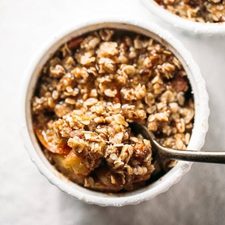 Single Serving Apple Crisp