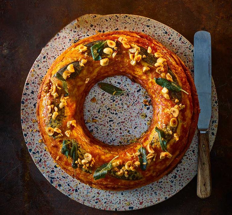 Pumpkin and Sage Sformata