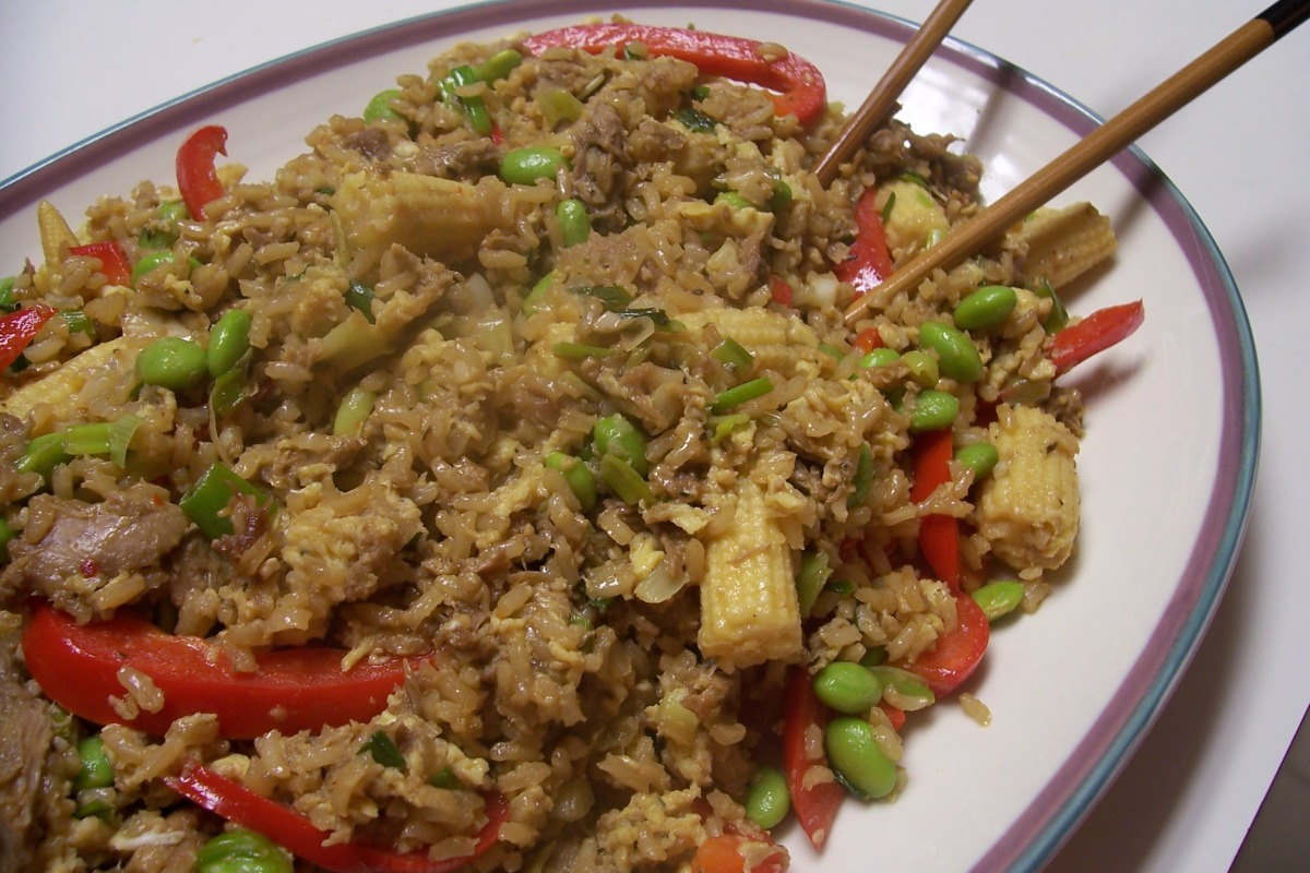 Honey & Garlic Duck Fried Rice