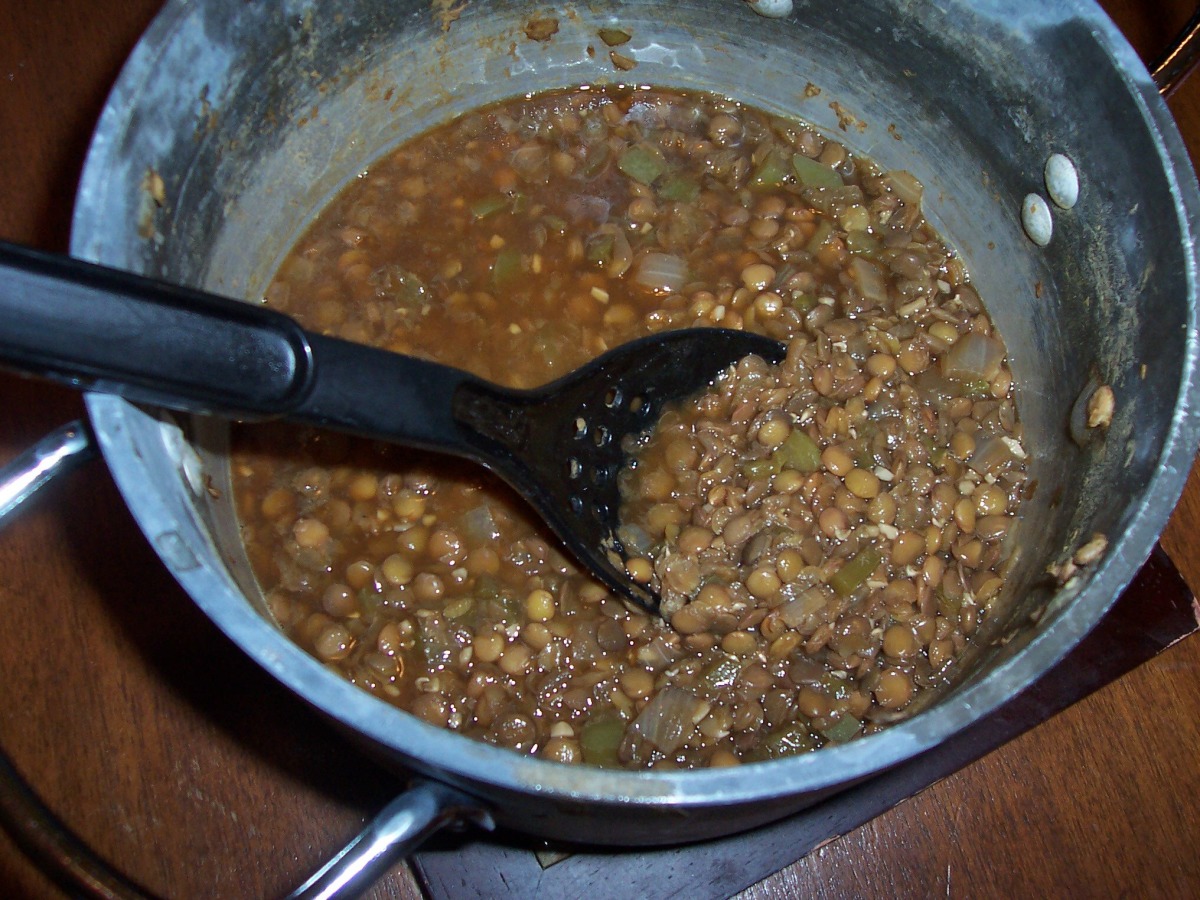 Savory Lentils from Panama