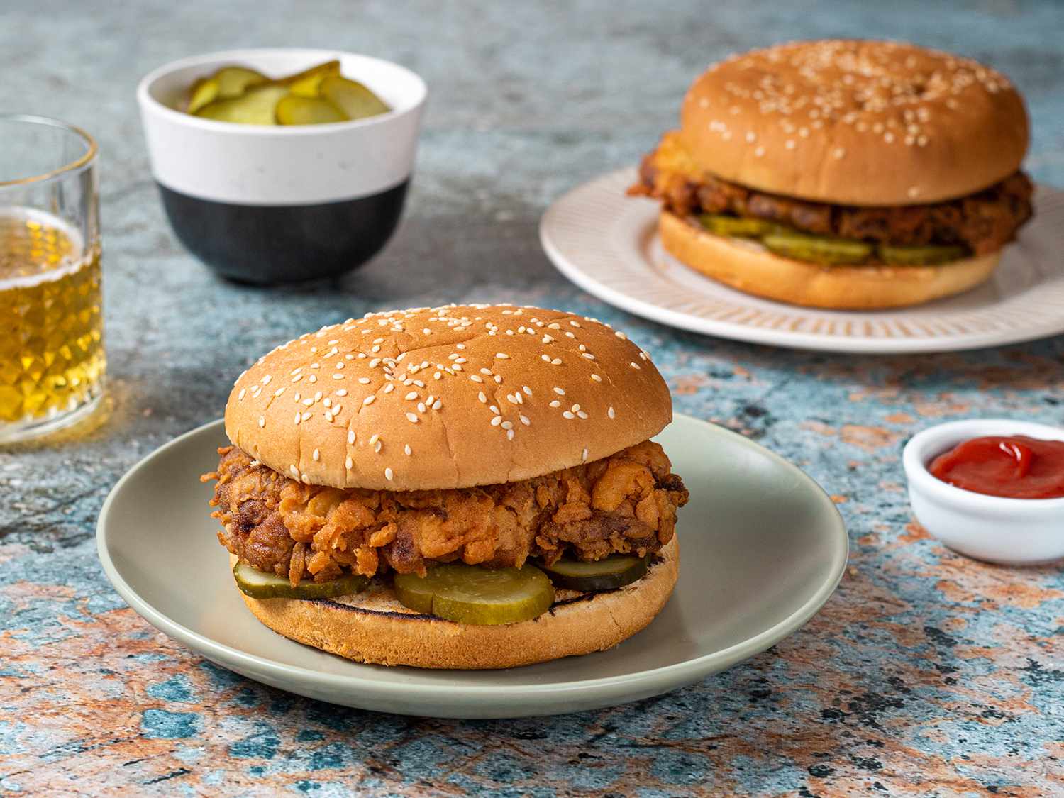 Fried Chicken Sandwiches