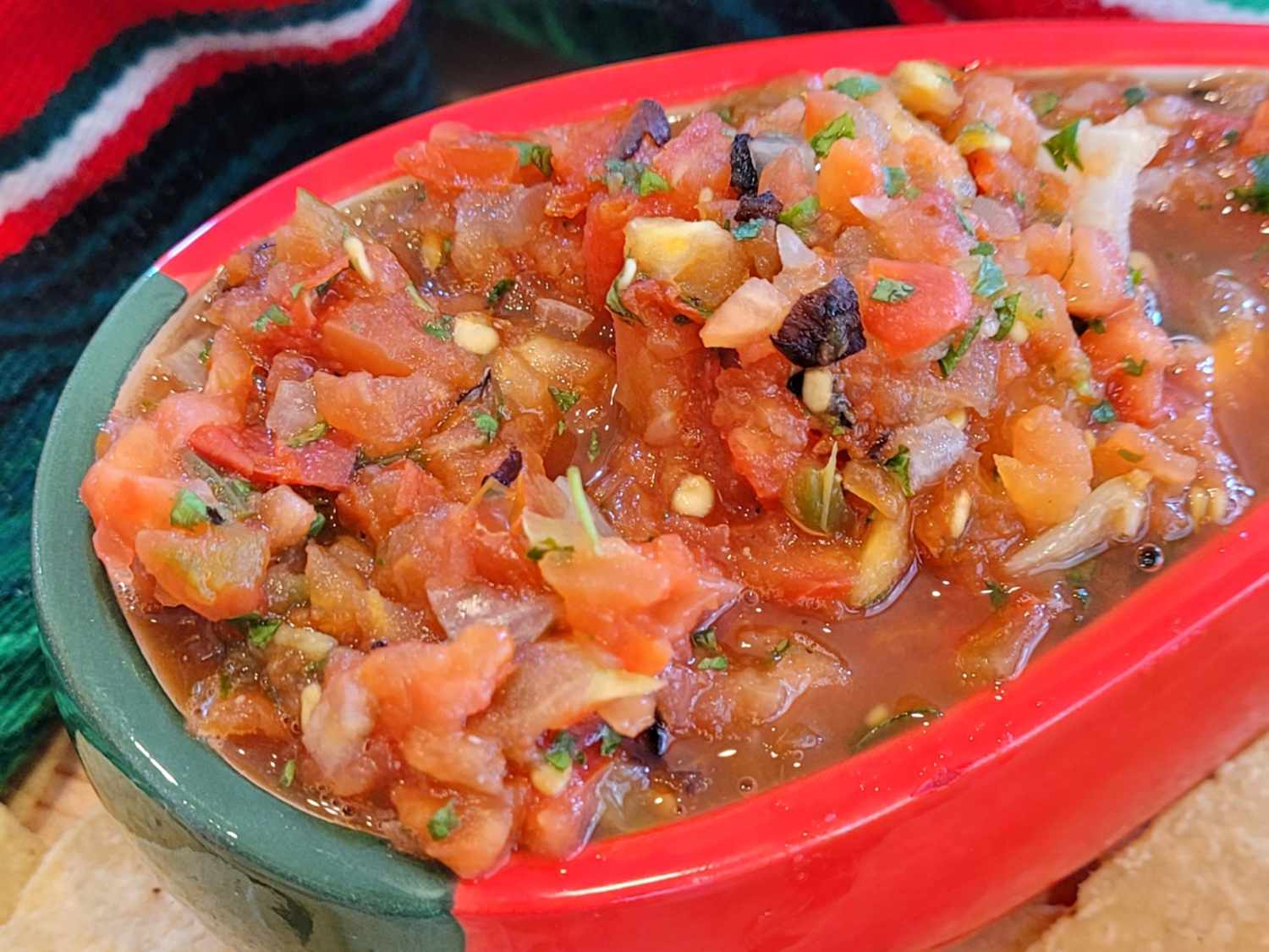 Authentic Fire-Roasted Tex-Mex Salsa