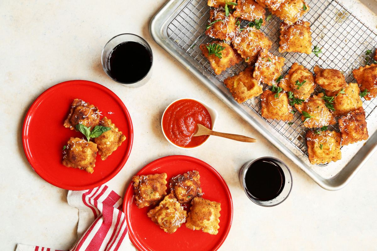 Olive Garden Toasted Ravioli