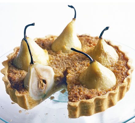 Gingery treacle tart