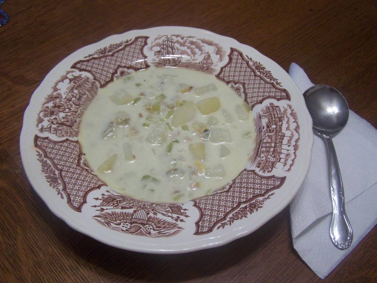 CLAM CHOWDER (New England Style)