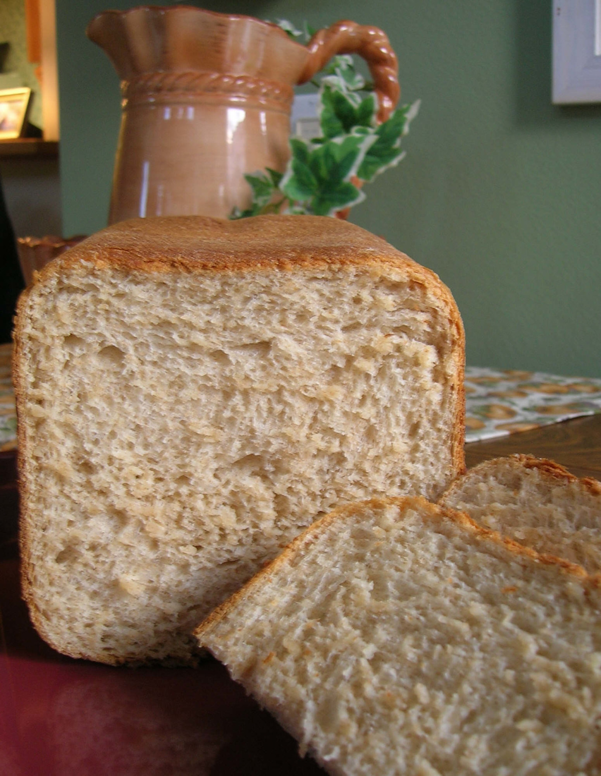 Light Wheat Bread  (Bread Machine)