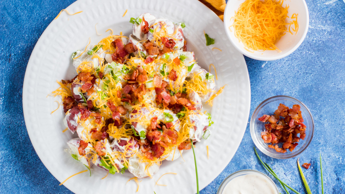 Cheesy Potato Salad