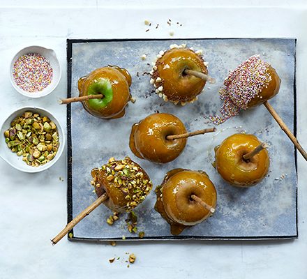 Homemade Toffee Apples
