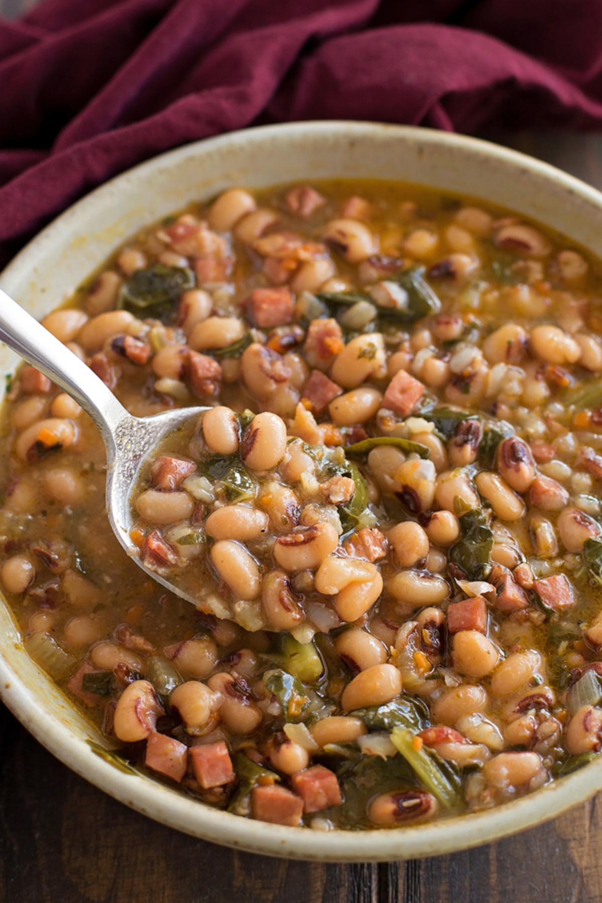 INSTANT POT BLACK EYED PEa SOUP