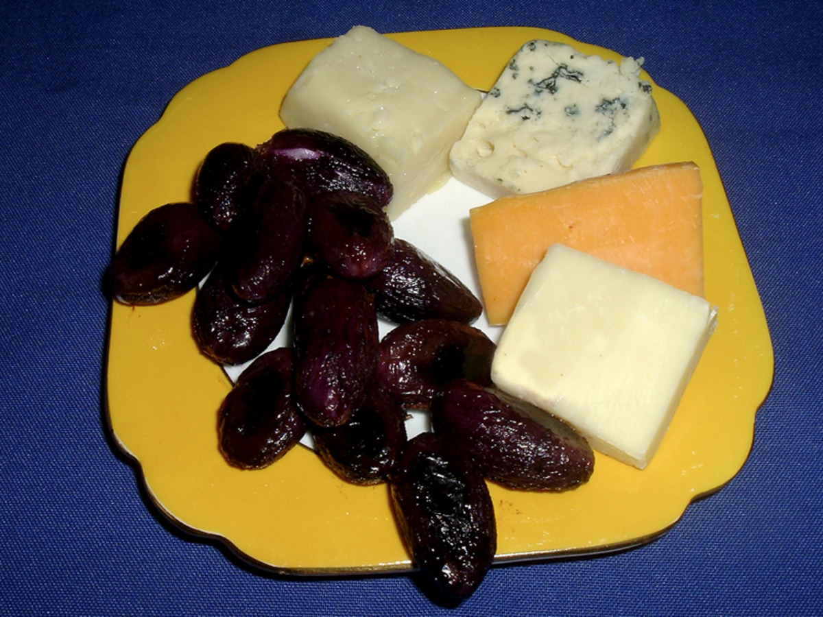 Roasted Grapes for Cheese Platter