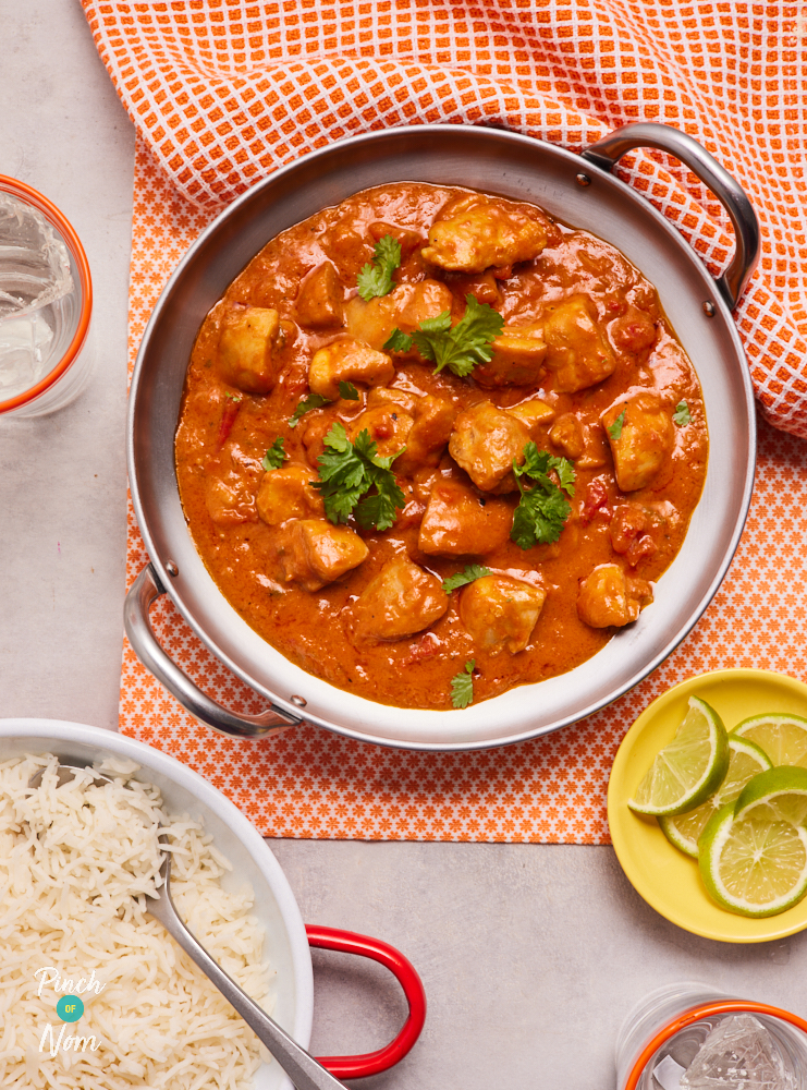 Spicy Coconut and Lime Chicken Curry