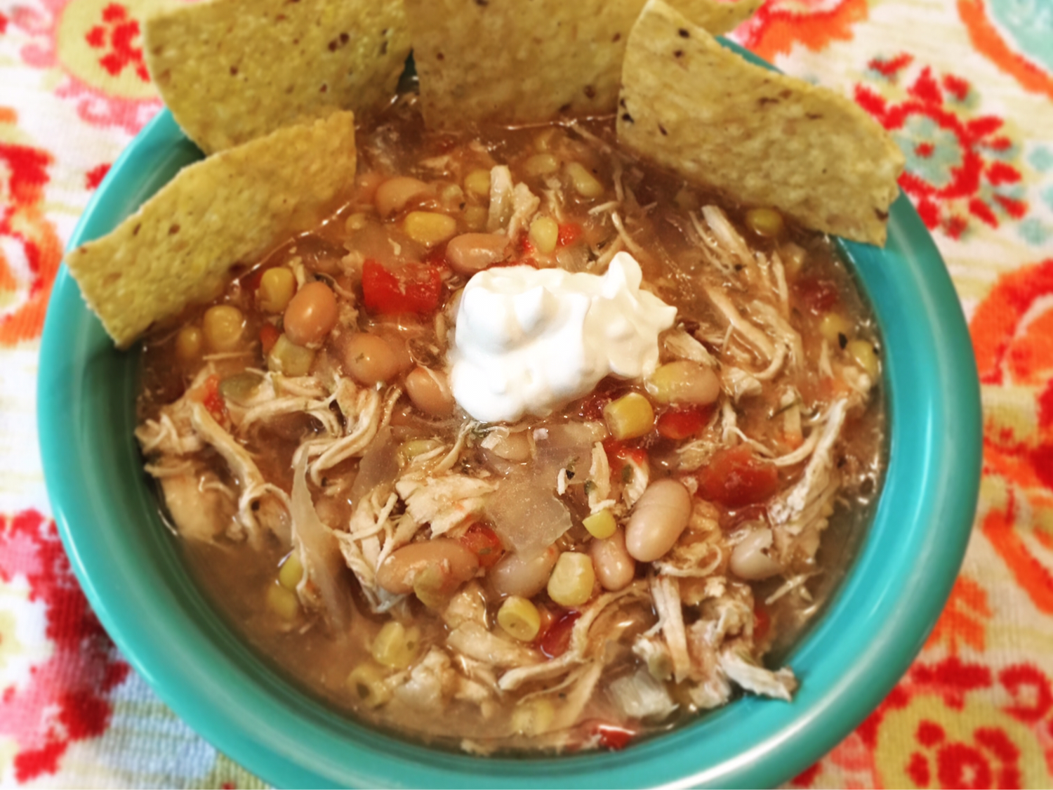 Crockpot Chicken Chili