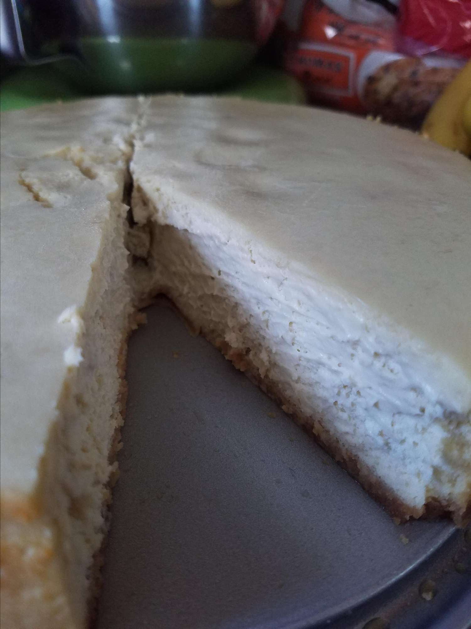 Banana Cheesecake with Homemade Whipped Cream