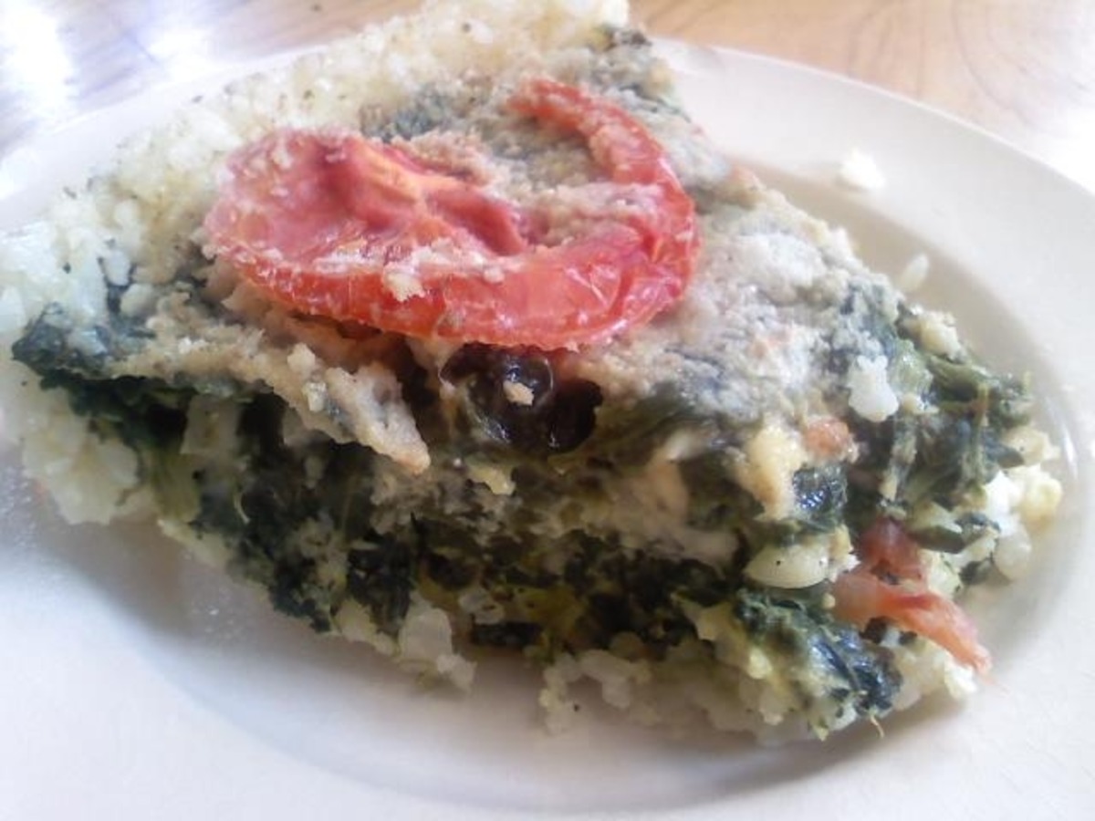 Three Cheese Spinach Pie