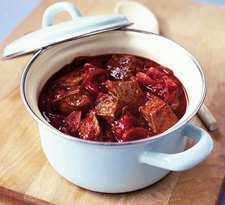 20-minute beef in red wine