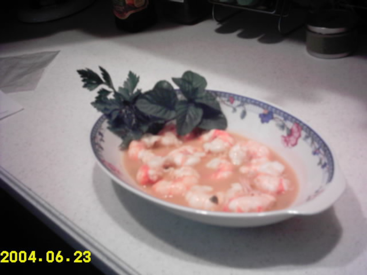 Sizzled Citrus Shrimp