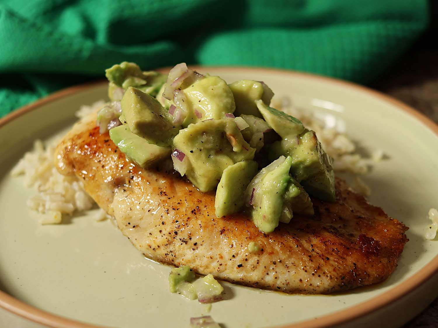 Spicy Avocado Chicken