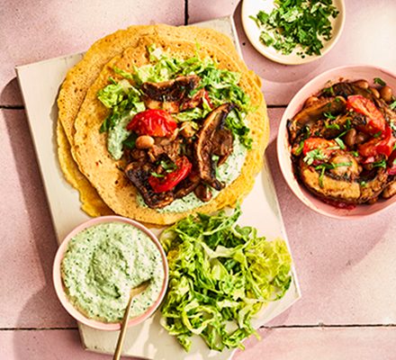 Mushroom tacos