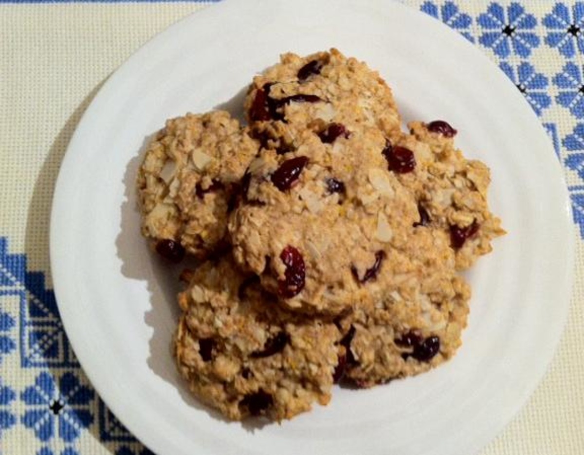 Orange Crunch Cookies