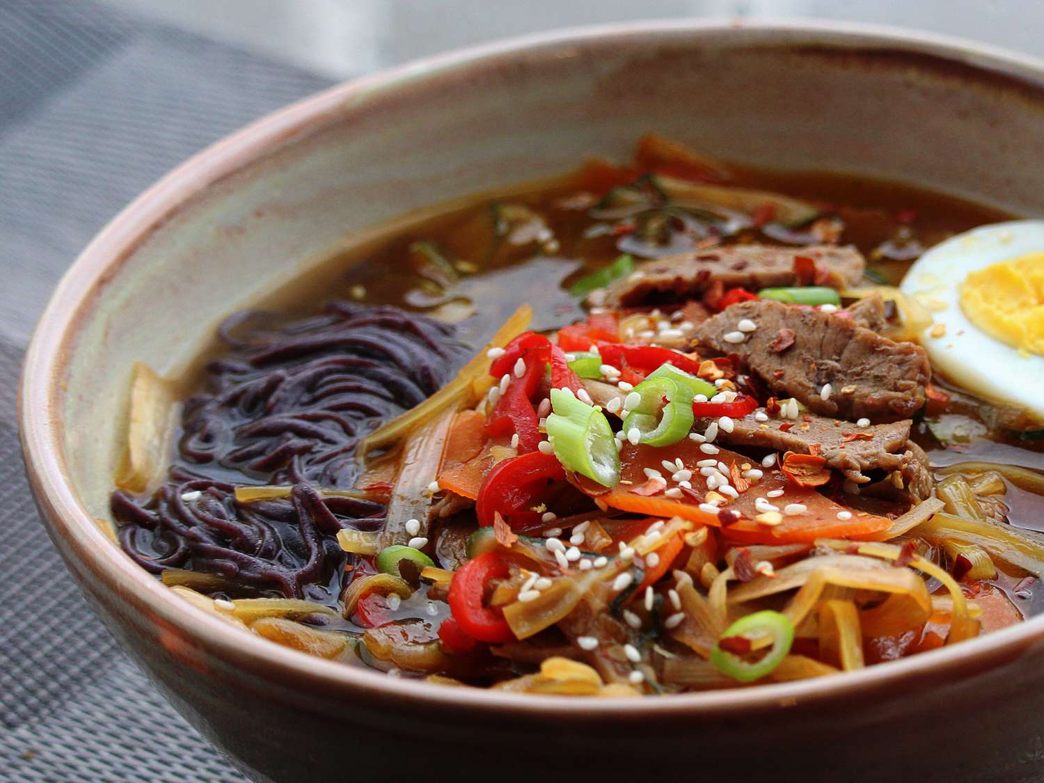 Ginger Beef Noodle Soup