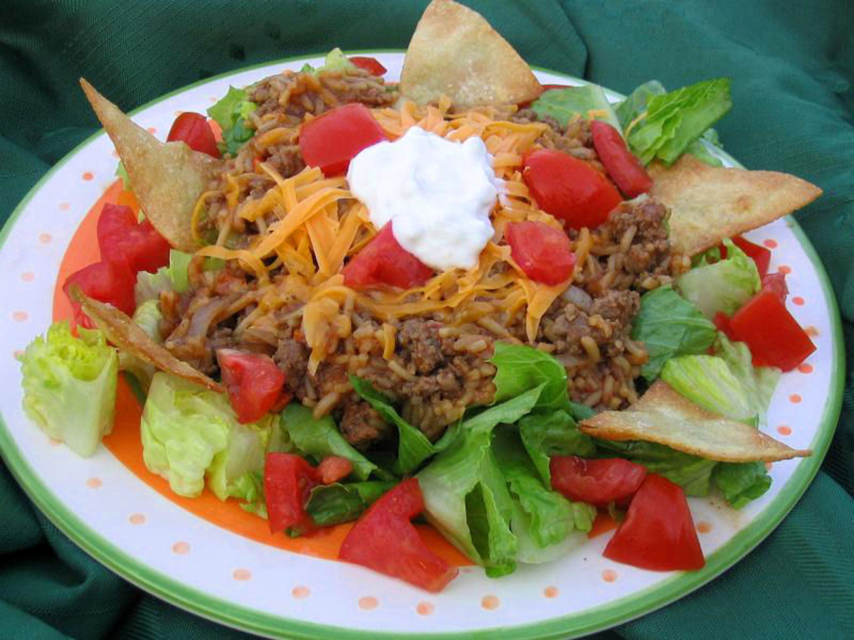 Hot Taco Salad