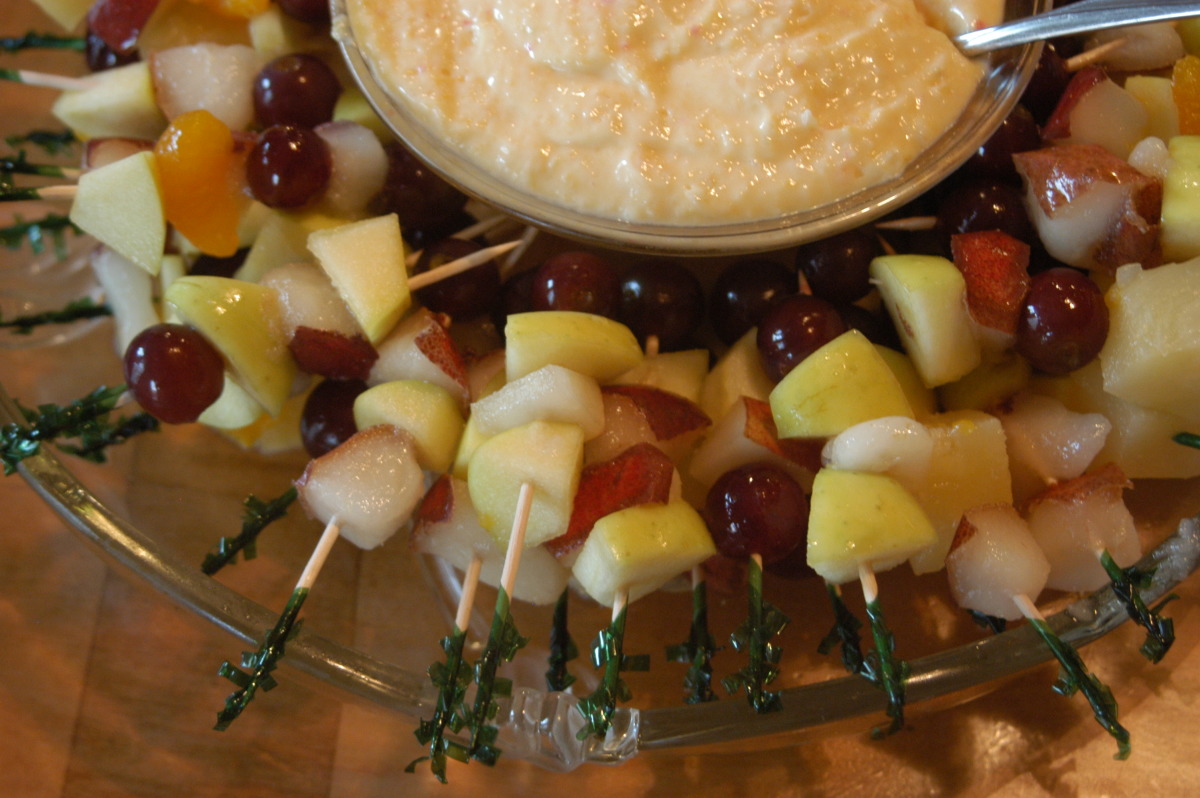 Marinated Fruit Kabobs