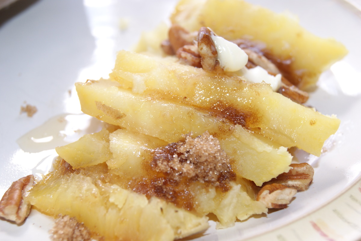 Heavenly Baked Sweet Potato