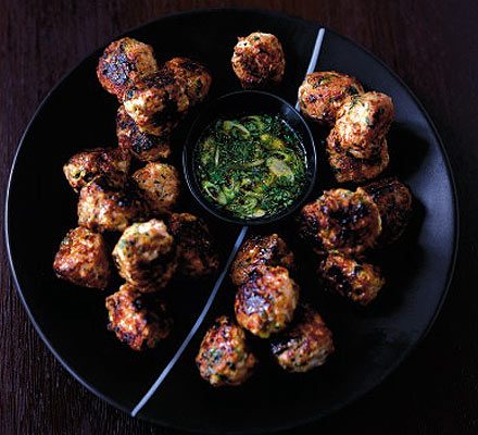 Pork meatball bites