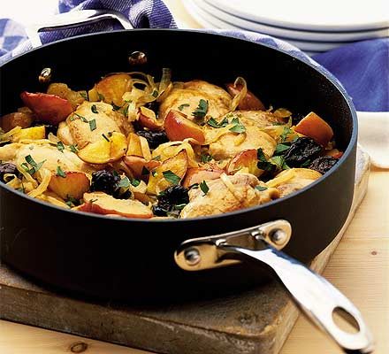 30-minute braised chicken