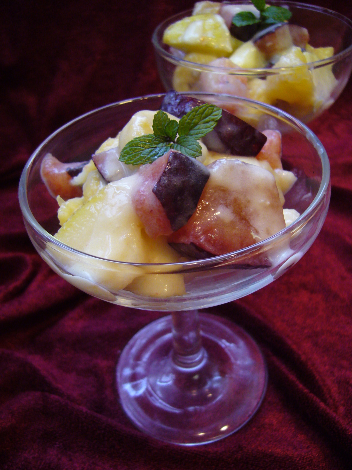 Sherry Dressing for Fruit Salad