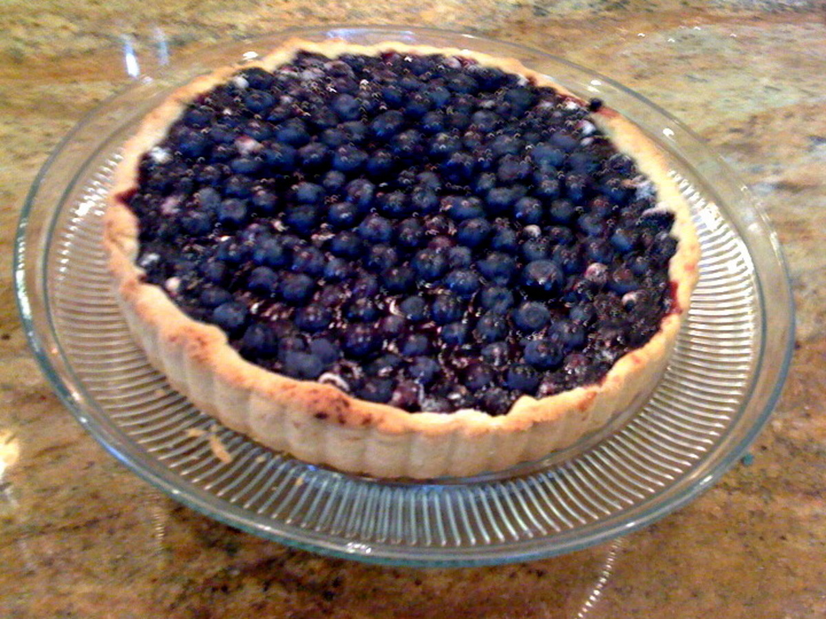 Blueberry Tart - Couldn't Be Easier