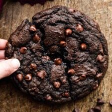 Giant Double Chocolate Cookie