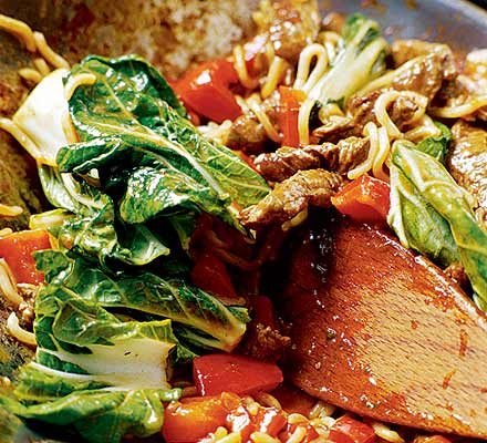 10-Minute Steak and Noodle Supper
