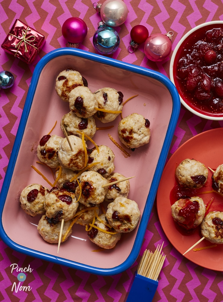 Christmas Meatbaubles | Slimming & Weight Watchers Friendly