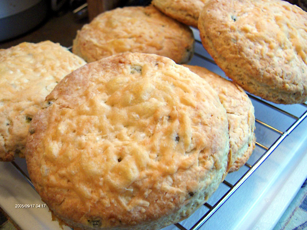 Chilli and Parmesan Scones