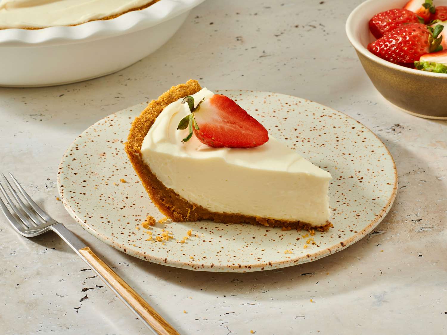 5-Ingredient No-Bake Cheesecake