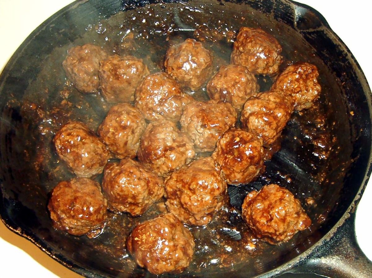 35 minute Teriyaki Meatballs