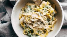 Creamy Kale Pasta Bowls