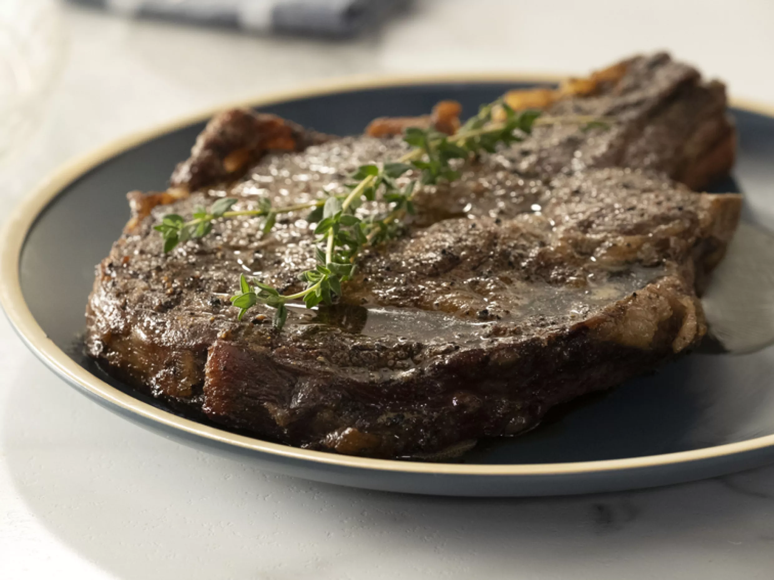 Claire Thomas' Reverse-Sear Steak