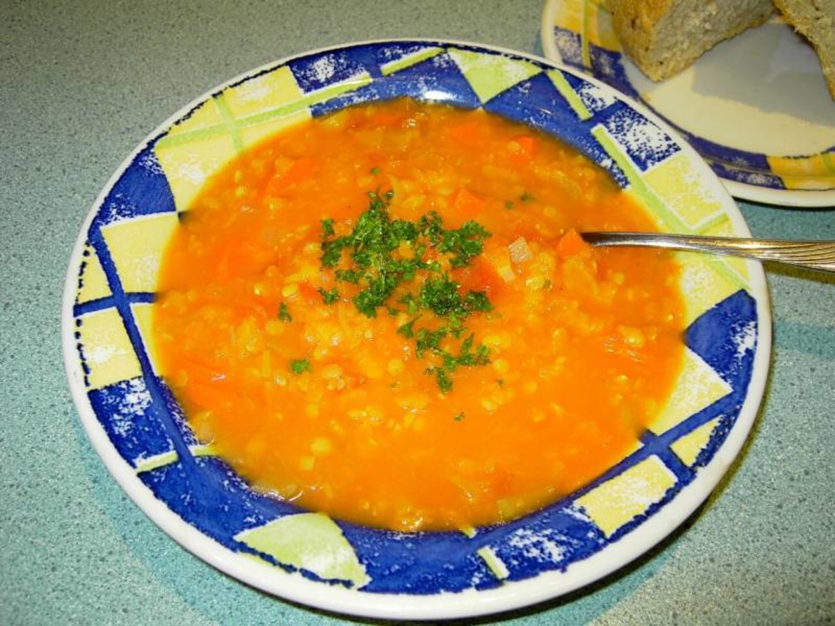 Tomato and Lentil Soup