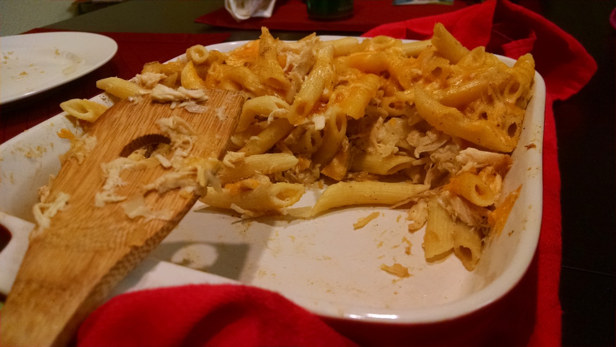 Cheesy Chicken Penne Bake