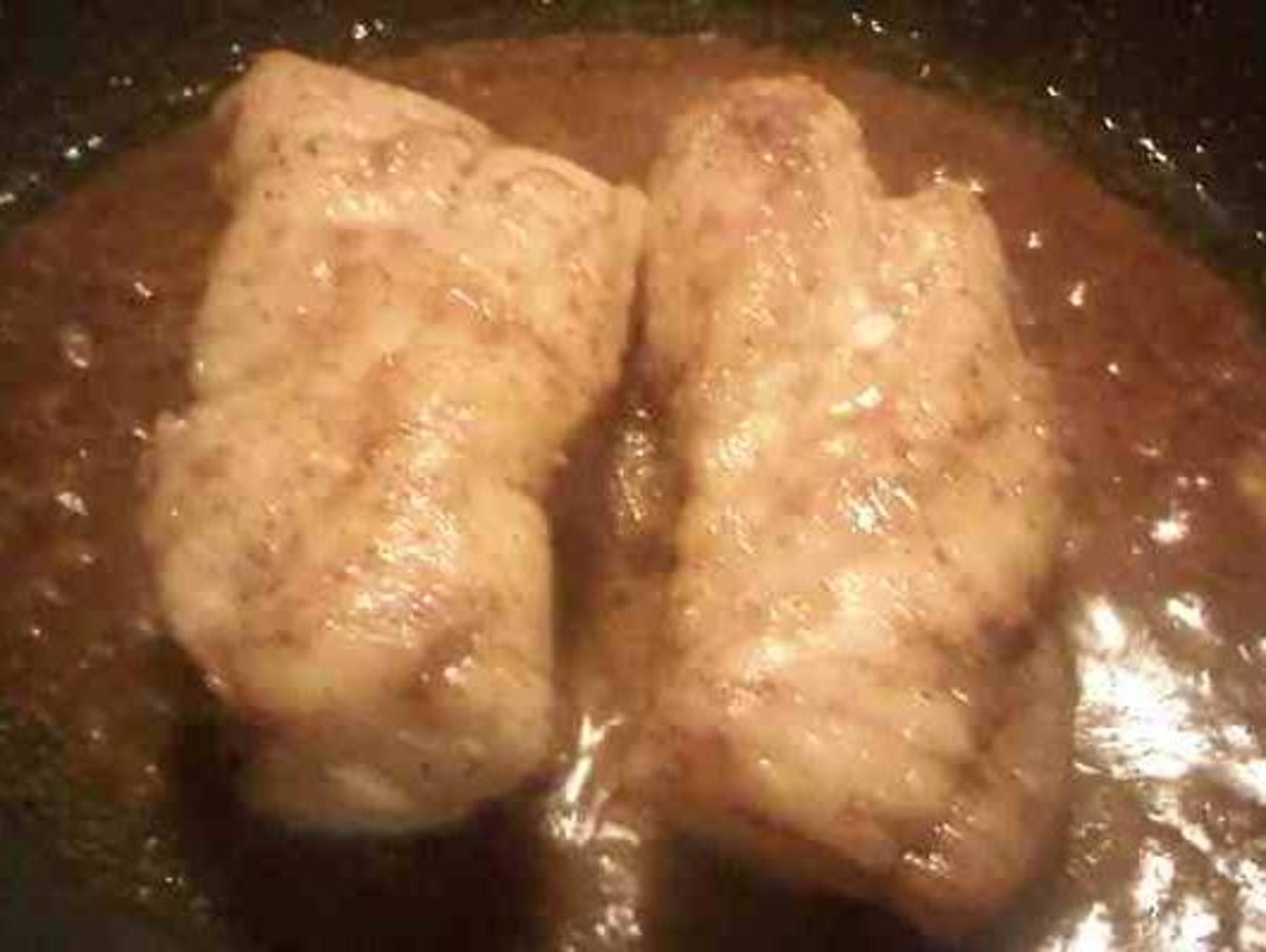 Monkfish With Curry Oil