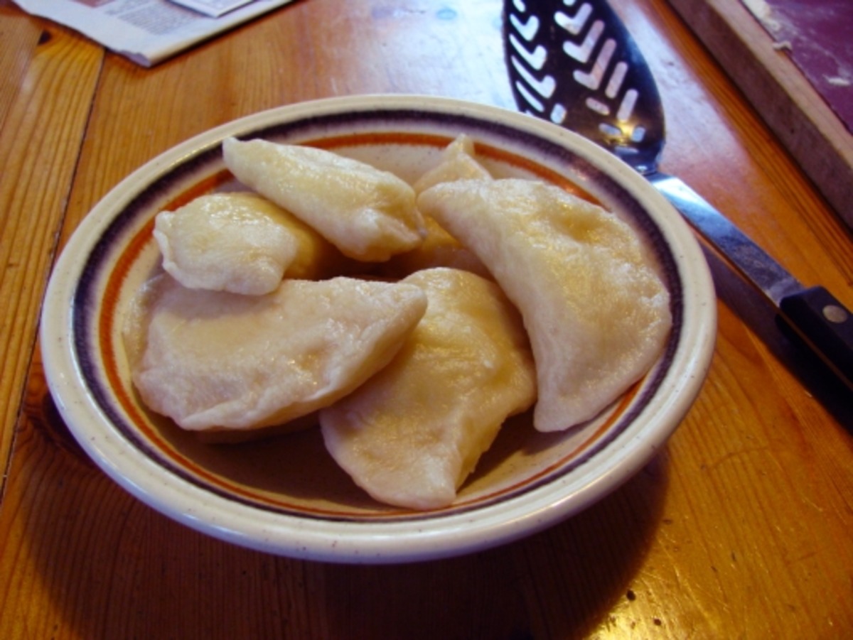 Quark and Potato Pierogies