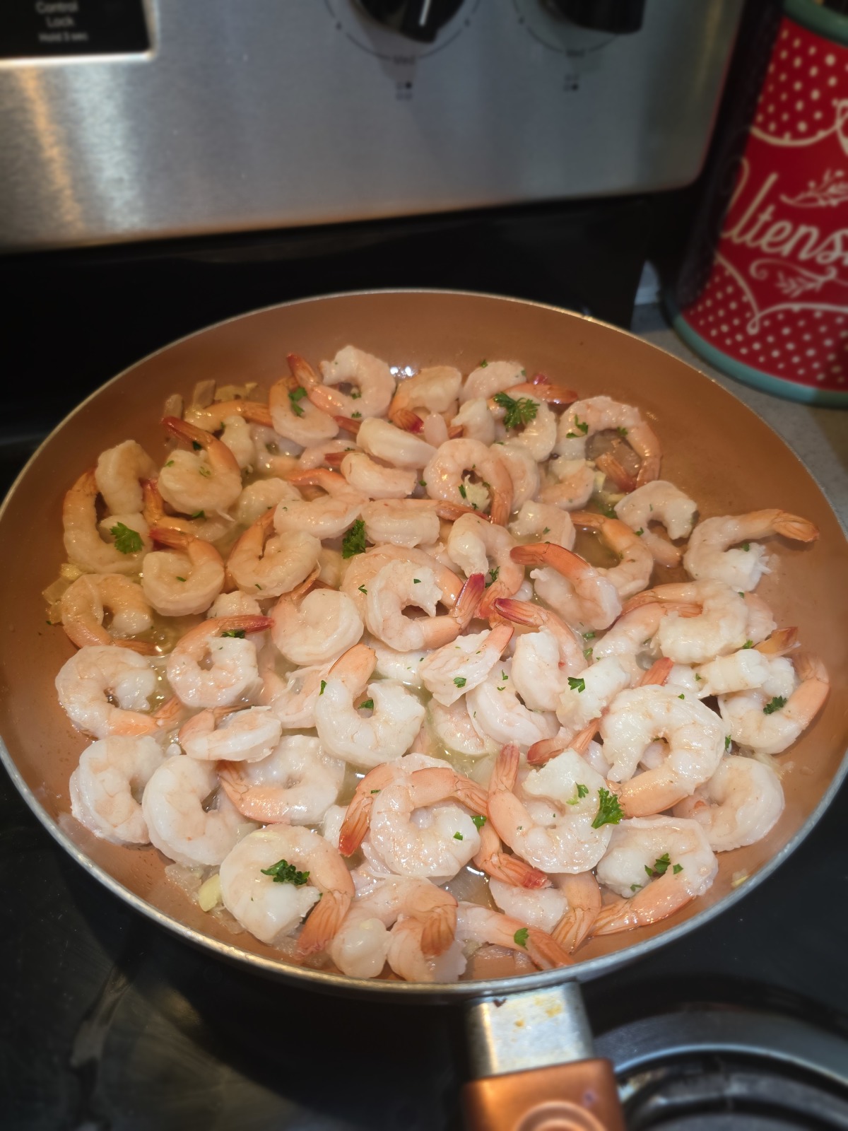 Superfood Shrimp Scampi