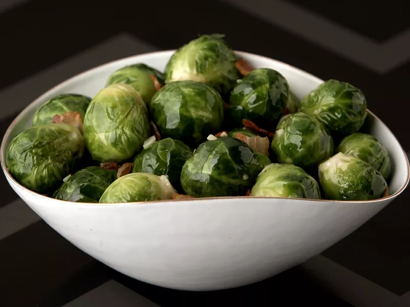 Brussels Sprouts with Pancetta