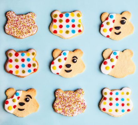 Pudsey Bear Biscuits